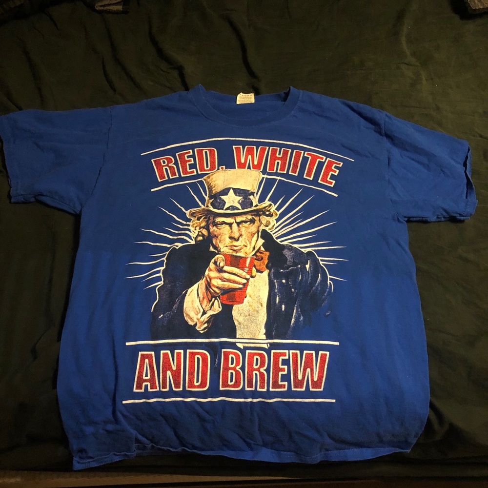 Red White and Brew T-shirt